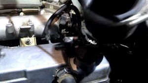 Снятие дроссельной заслонки