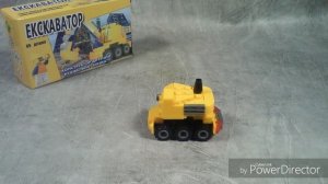 Лего. ЭКСКАВАТОР.  сборка