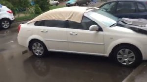 Как защитить автомобиль от града