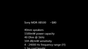 ? Sony MDR-XB500 Bass Test (with microphone)