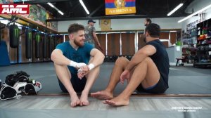 Тренировка Армана Царукяна и Эдмена Шахбазяна перед боем в UFC. Второй день.Лос Анджелес,США ??.