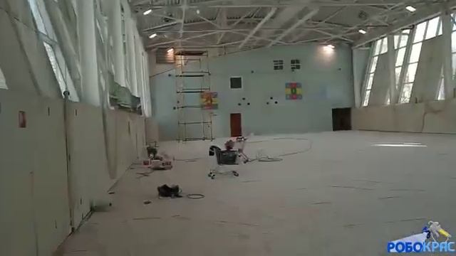 Покраска потолка ФОК Ярославское шоссе 116 к4 смотреть онлайн