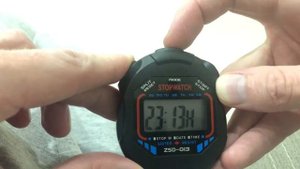 Секундомер ZSD-013 и другие / Как выключить звук