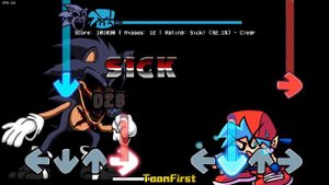 Friday Night Funkin' VS Sonic Lord X Sings Fate (FNF Mod/Hard/SpeedRun) (SHigh Effort Fanmade)