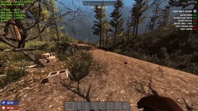 7 Days to Die | GTX 960 4Gb + FX 6300 | 1080p смотреть онлайн