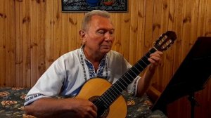 Akop Jan. Голубоглазая, девчонка милая (на гитаре). Обработка Олега Копенкова