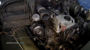 УАЗ установка дизеля от мерседес ом 605 турбо