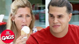 Frat Bro Meets His Match | Just For Laughs Gags - Frat Bro встречает свою пару | Просто ради шутки