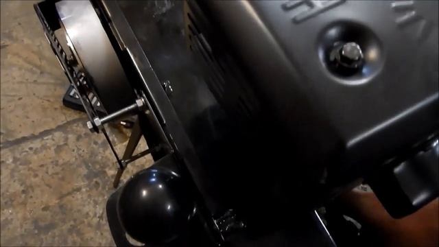 установка редуктора Техномастер и доработка мотора