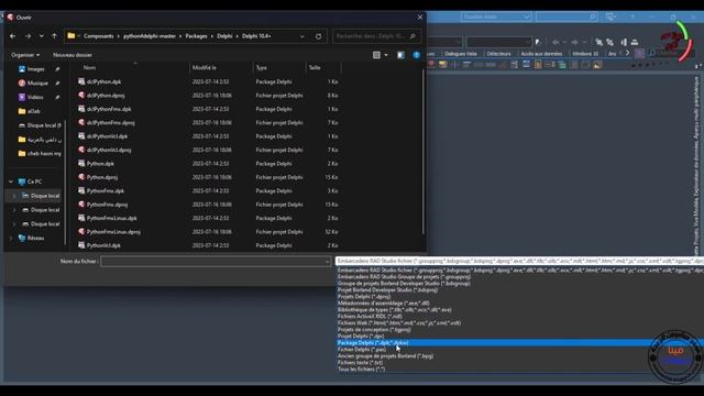 How To Install Python Components Script in Delphi 11.3