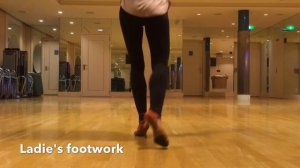 How to dance Promenade Samba Walk in Samba #5 | Променадный Самба Ход. Самба | EasyBallroom