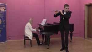 З. Карг- Элерт, " Симфоническая канцона для флейты и фортепиано".А. Ужегов, Т.Быстрова.