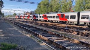 Скоростной поезд "Ласточка" Выборг — Санкт-Петербург