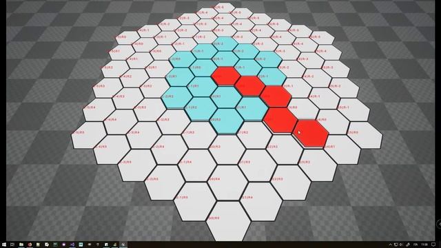 [UE4] Early stage of hexagonal grid implementation. смотреть онлайн