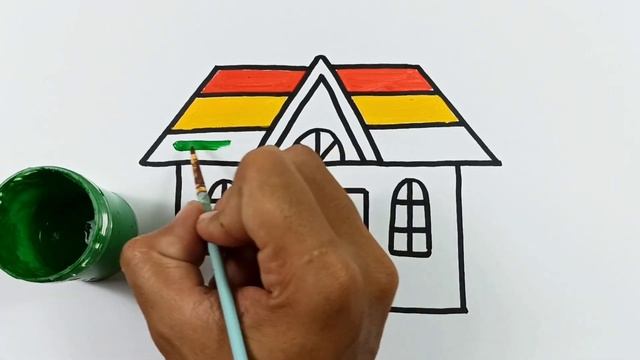 How To Draw A House For Beginners смотреть онлайн