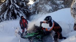 4. Arctic Cat m1100 turbo в окопе