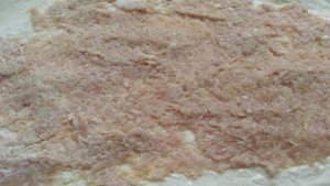 Лаваш с фаршем и сыром