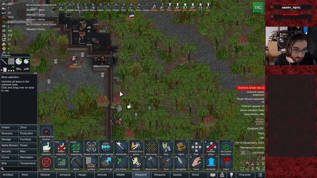 The Rise and Fall of a Man Named German - Rimworld AvP: Bad Blood #47