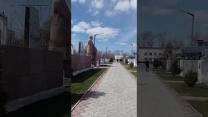 Парк Ленина в Павлодарской области. Г. аксу