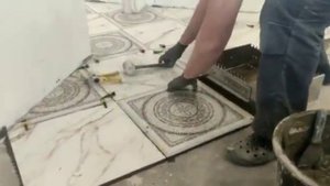 Работа с гребенкой-ящиком при укладке плитки. ЧАСТЬ 2.