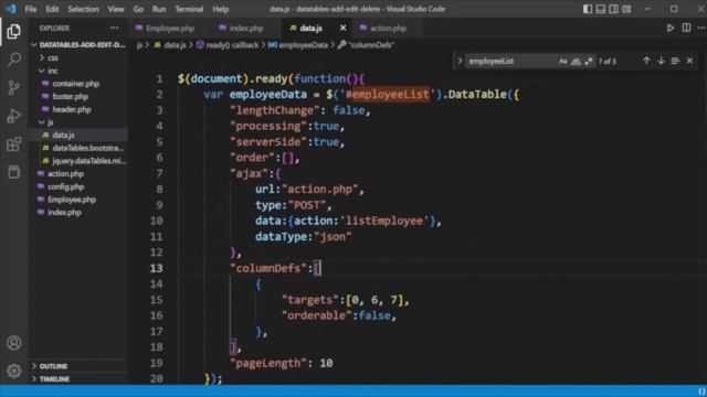 Datatables Live Records Update (List, Add, Edit, Delete) with jQuery, PHP & MySQL