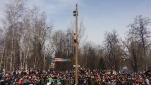 МАСЛЕНИЦА 2019 - МАСЛЕНИЧНЫЙ СТОЛБ.СЛАВЯНСКИЙ ПРАЗДНИК/ ПРОЩЕНОЕ ВОСКРЕСЕНЬЕ г. САРАНСК