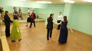 Кадриль с польским, студия исторического танца "Фарандола"