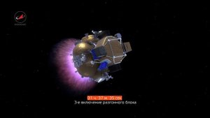 Анимация вывода КА «Канопус-В-ИК» на орбиту