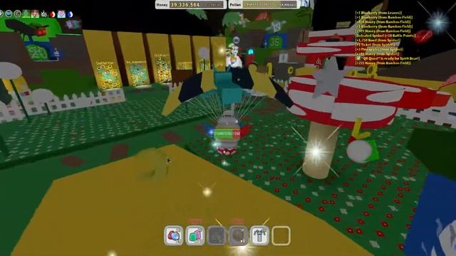 Completing QR quest for Spirit bear | Bee swarm simulator