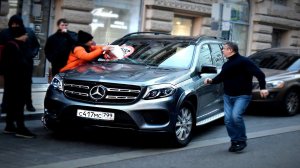 СтопХам-Нарвались на серьезного перца на джипе, у нас проблемы...