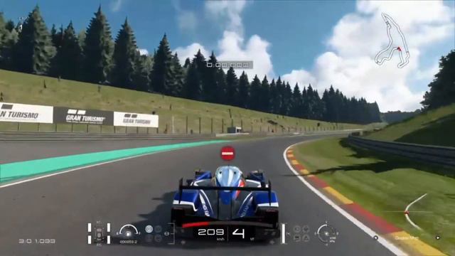Spa Francorchamps in reverse!! GT SPORT Peugeot 908 HDI FAP Team Peugeot Total '10 смотреть онлайн