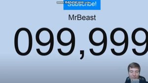 реакции mrbeast на количество подписчиков