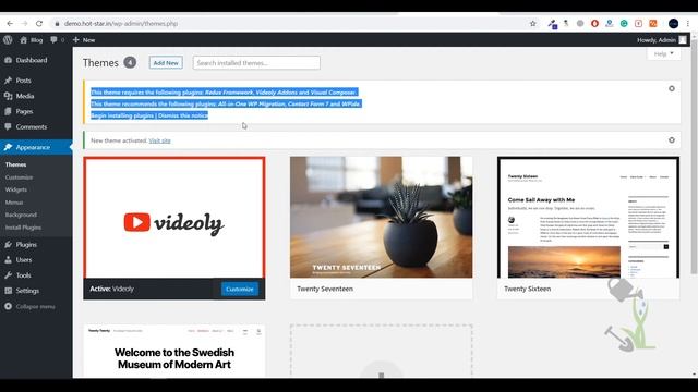 How to use Videoly Video WordPress Theme best video theme installation, basic setup & demo import смотреть онлайн