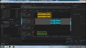 сведение трека в Adobe audition