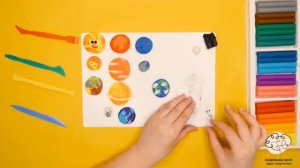 Лепим модель Солнечной системы из пластилина