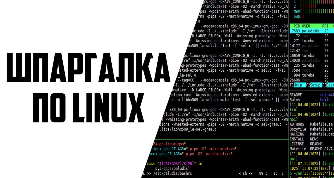 1 Командная строка Linux Продвинутое владение