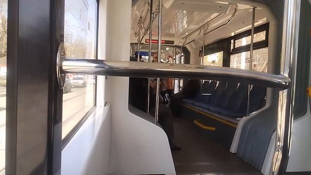 Поездка На Трамвае №36 Из Депо (Большой Матросский Переулок–Метрогородок) Москва 06.04.2023