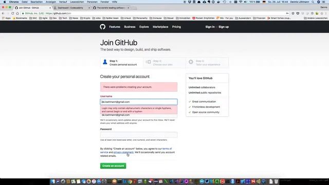 Register GitHub смотреть онлайн