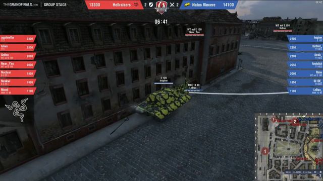 Гранд финал 2016 WarGaming.Net - NAVI Vs HellRaisers