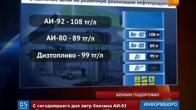 В Казахстане подорожал бензин смотреть онлайн