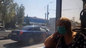Севастопольский троллейбус ул.Олега Кошевого -ул.Ген. Хрюкина 31.08.2021г.