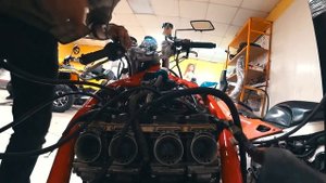 SUZUKI Bandit 400.Как кастроить карбы ЧАСТЬ 2.Как запускать мот после длительного простоя. Dr.Moto.