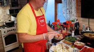 Легендарное японское блюдо Сябу-Сябу. Готовим и едим. Японская кухня. Рецепты японской кухни.