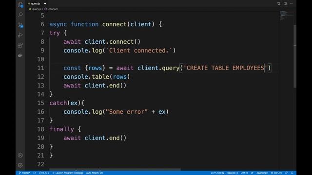 Spinning a lightweight Postgres instance and Consume it with NodeJS смотреть онлайн