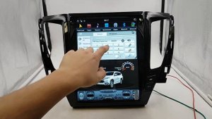 Штатная магнитола в стиле Tesla Mitsubishi Pajero Sport (2016-2018) Android CF-3163