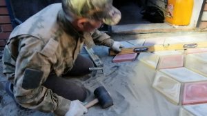 Кладка брусчатки в форме ромба своими руками. Обзор кладки.