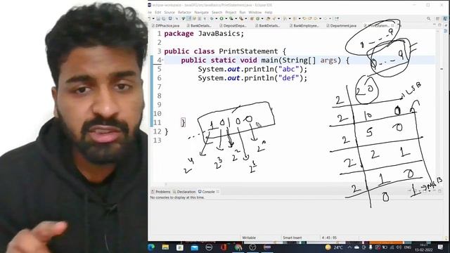 Binary Number System | Data Storage in Java | Rahul Singla | GeeksforGeeks JAVA