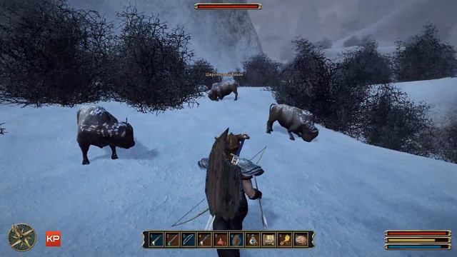 Gothic 3: Добыча шкур ради руды! #55 смотреть онлайн