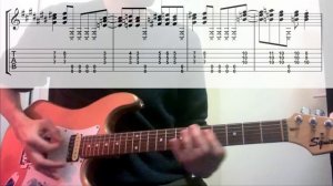 Van Halen - Unchained [TABS in video playalong / lesson]