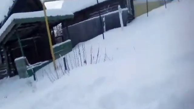 Влог в деревне весело катаемся на горке! #2 смотреть онлайн